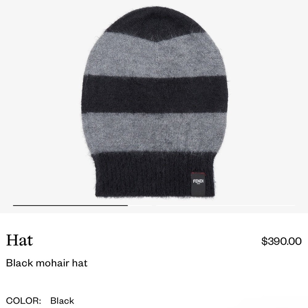 FENDI Hat/Beanie. New with tags and bags.
